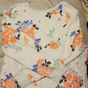 old navy wide neck oversized sweatshirt